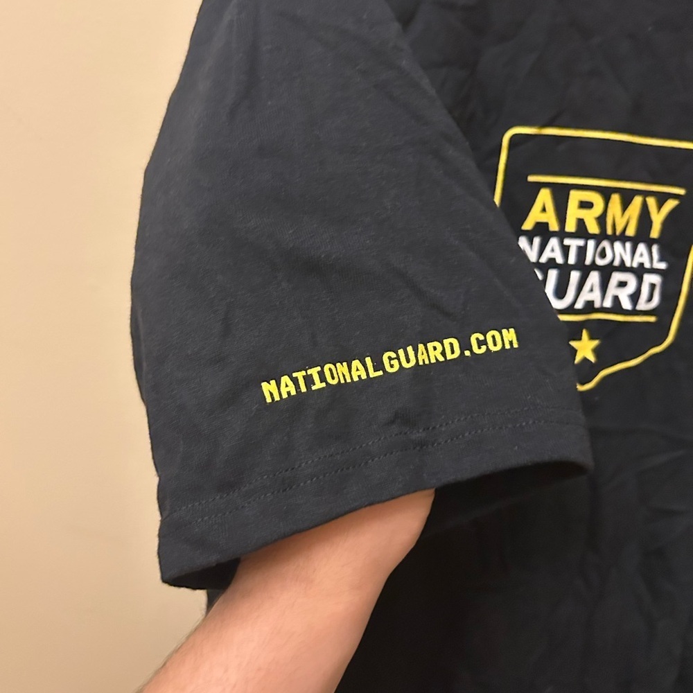 Black Army National Guard T-Shirt - Picture 3 of 5